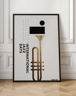 Tablou înramat „Jazzy Days 2” de Kubistika
