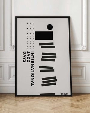 Tablou înramat „Jazzy Days 4” de Kubistika