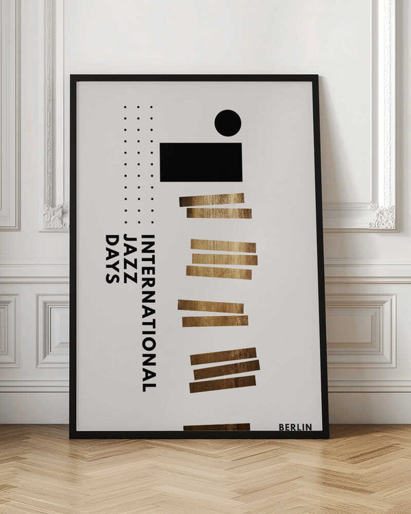 Tablou înramat „Jazzy Days 5” de Kubistika