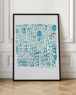 Tablou înramat „Seaglass” de Louise van Terheijden
