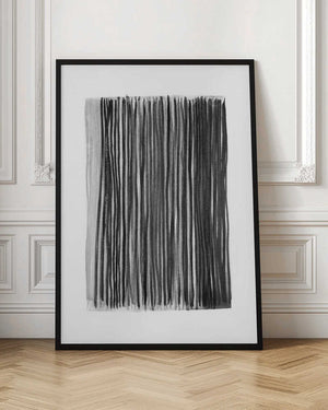 Tablou înramat „Monochrome Stripes” de Shot by Clint