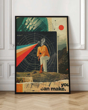 Tablou înramat „You Can Make It Right” de Frank Moth