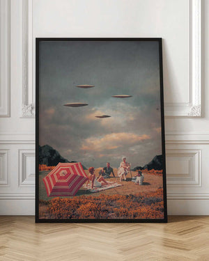 Tablou înramat „Pretend They Never Came” de Frank Moth