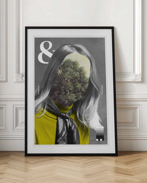 Tablou înramat „And Then I Woke Up A3 Print File” de Famous When Dead