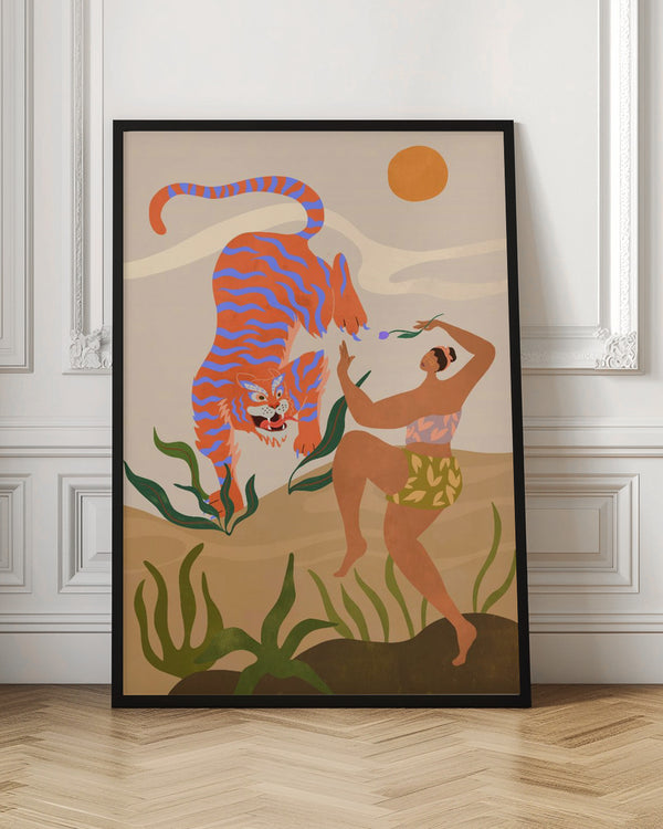 Tablou înramat „Dance With Me” de Arty Guava