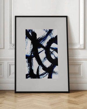 Tablou înramat „Abstract Brush Strokes 98” de Mareike Böhmer