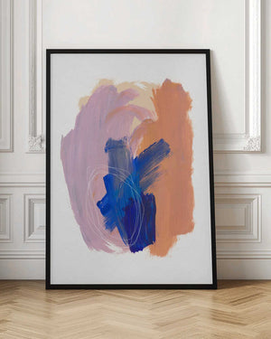 Tablou înramat „Abstract Brush Strokes 90” de Mareike Böhmer