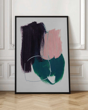 Tablou înramat „Abstract Brush Strokes 10” de Mareike Böhmer