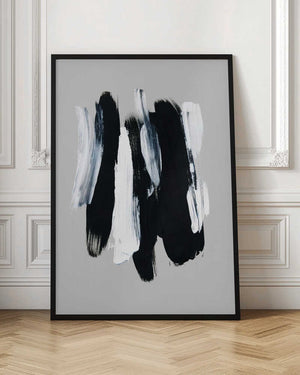 Tablou înramat „Abstract Brush Strokes 12 300dpi” de Mareike Böhmer
