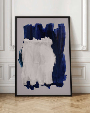 Tablou înramat „Abstract Brush Strokes 14” de Mareike Böhmer