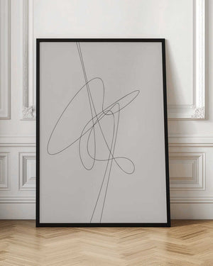 Tablou înramat „Brown Abstract” de Oju Design