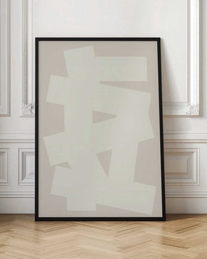 Tablou înramat „Geometricaf Oju 2x3” de Oju Design