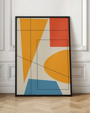 Tablou înramat „Geox1f  Oju 2x3” de Oju Design