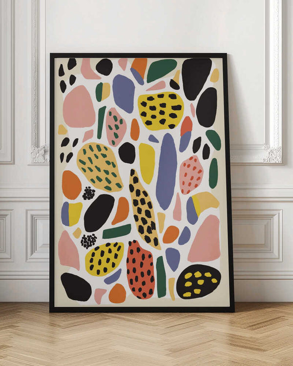 Tablou înramat „Colorful Chaos” de Treechild