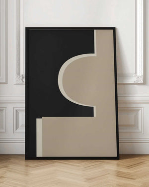 Tablou înramat „Abstract Graphic Shapes” de Elena Ristova