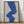 Tablou înramat „Bold Blue Contour” de Elena Ristova