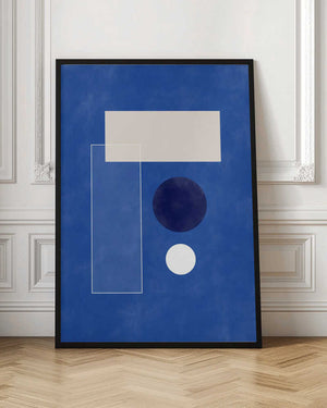 Tablou înramat „Minimalist Geometric shapes” de Elena Ristova