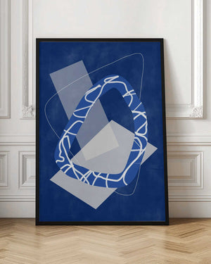 Tablou înramat „Geometric Flow” de Elena Ristova