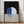 Tablou înramat „Isected Circle with Blue and White Quadrants” de Elena Ristova