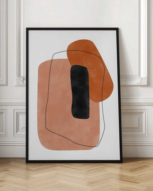 Tablou înramat „Abstract Harmony” de Elena Ristova