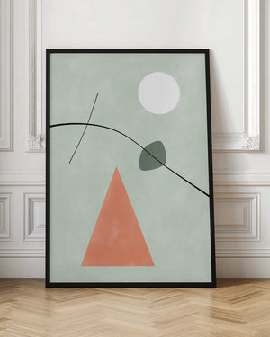 Tablou înramat „Shapes in Harmony” de Elena Ristova