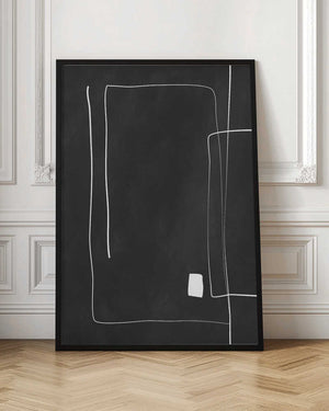 Tablou înramat „Minimal Linescape” de Elena Ristova