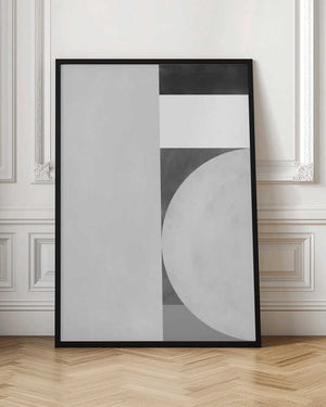 Tablou înramat „Geometric Harmony” de Elena Ristova
