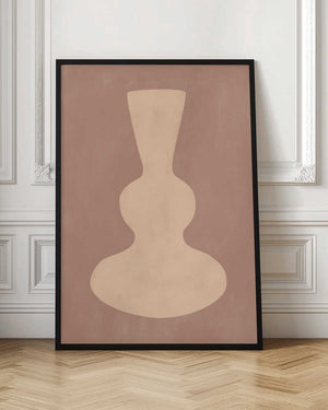 Tablou înramat „Muted Form Essence” de Elena Ristova