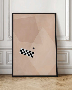 Tablou înramat „Geometric Balance” de Elena Ristova