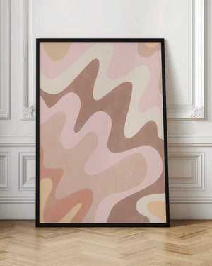Tablou înramat „Dreamy Wavescape” de Elena Ristova