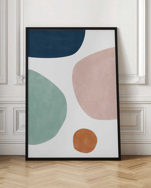 Tablou înramat „Colorful Shapes” de Elena Ristova