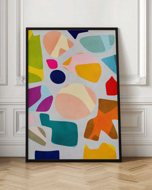 Tablou înramat „Summer cut outs” de Ana Rut Bre