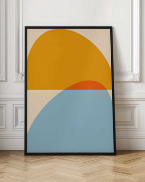 Tablou înramat „Mid Century Pastel 18” de Ana Rut Bre