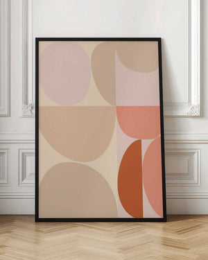 Tablou înramat „Mid Century Pastel 16” de Ana Rut Bre