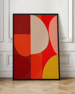 Tablou înramat „Mid Century Pastel 10” de Ana Rut Bre