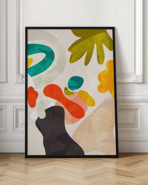 Tablou înramat „Cutouts Bauhaus 3 Kopie” de Ana Rut Bre
