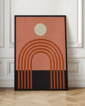 Tablou înramat „Geo Shapes Fall 21 Arc” de Ana Rut Bre