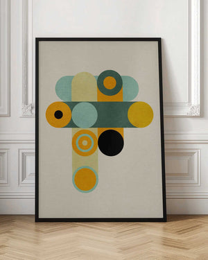 Tablou înramat „Rainbow Plus Shapes9” de Ana Rut Bre
