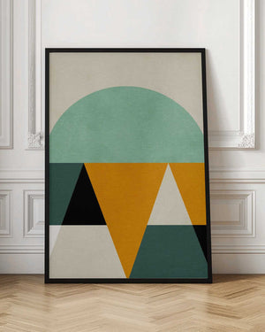 Tablou înramat „Rainbow Plus Shapes4” de Ana Rut Bre