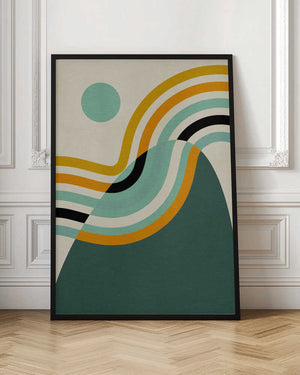 Tablou înramat „Rainbow Plus Shapes2” de Ana Rut Bre