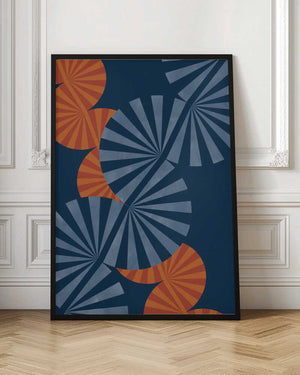 Tablou înramat „Spiral Illusions” de Elena Ristova