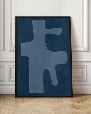 Tablou înramat „Abstract Silhouette” de Elena Ristova