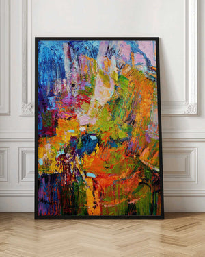 Tablou înramat „Vivid Petal Whispers” de Dorothy Fagan