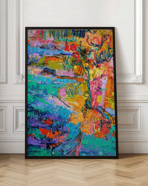 Tablou înramat „Abstract Color Palette” de Dorothy Fagan