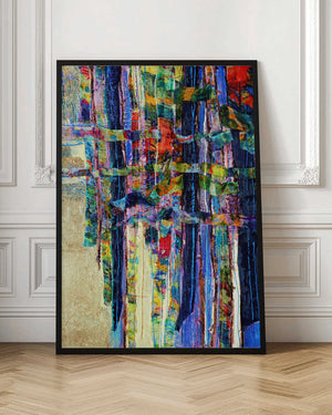 Tablou înramat „Colorful Cascade” de Dorothy Fagan