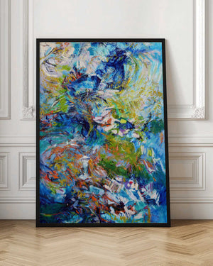 Tablou înramat „Vivid Petal Whispers” de Dorothy Fagan