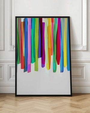 Tablou înramat „Colorful Stripes 2” de Mareike Böhmer