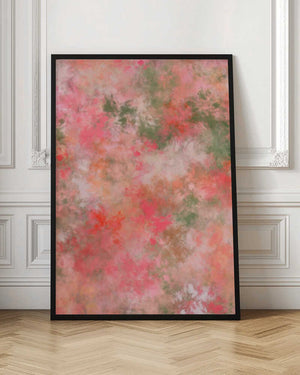 Tablou înramat „Pastel Flowery Artwork” de Bilge Paksoylu