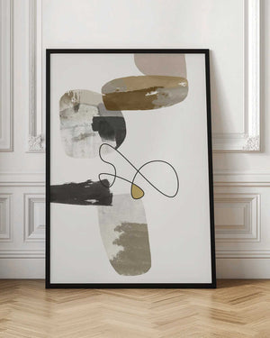 Tablou înramat „Shapes and Texture 1” de Roberto Moro