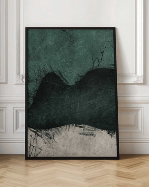Tablou înramat „Midnight Emerald No1” de Ema Paraschiv